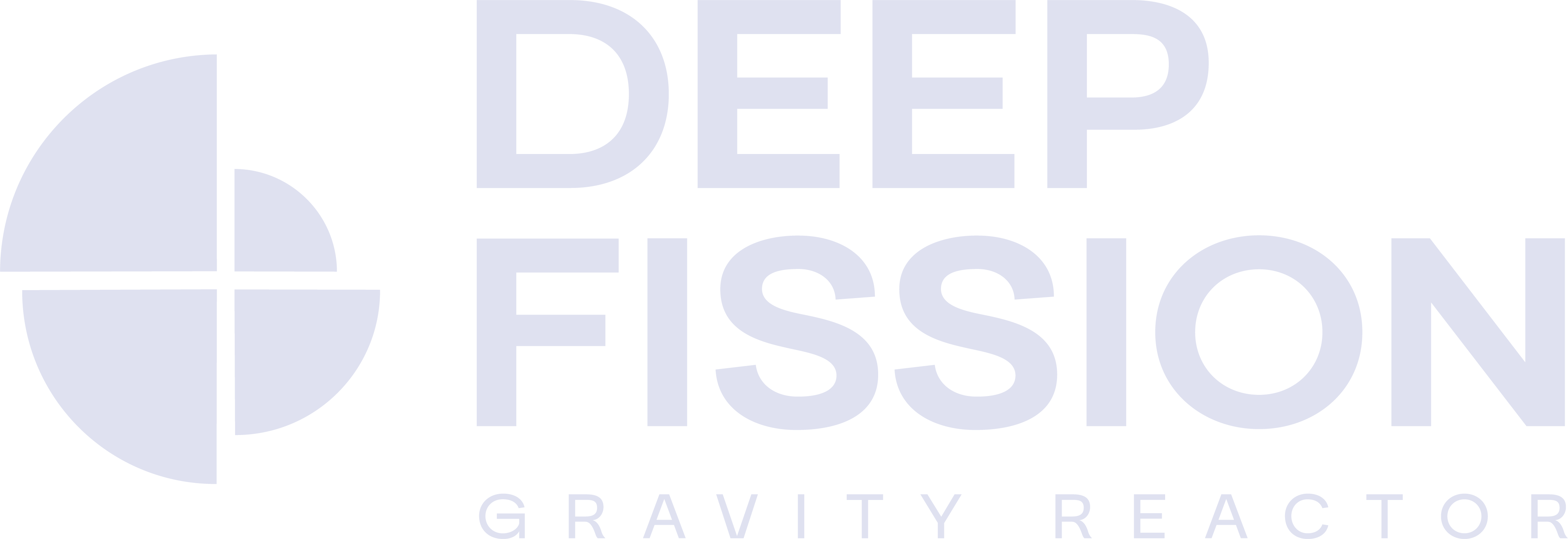 Gravity Wordmark Stacked Steam Gray